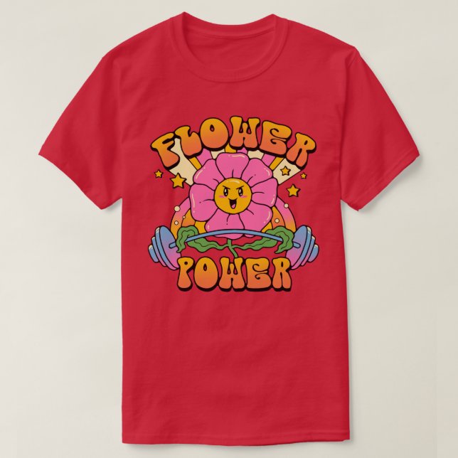 Blume Power T-Shirt (Design vorne)