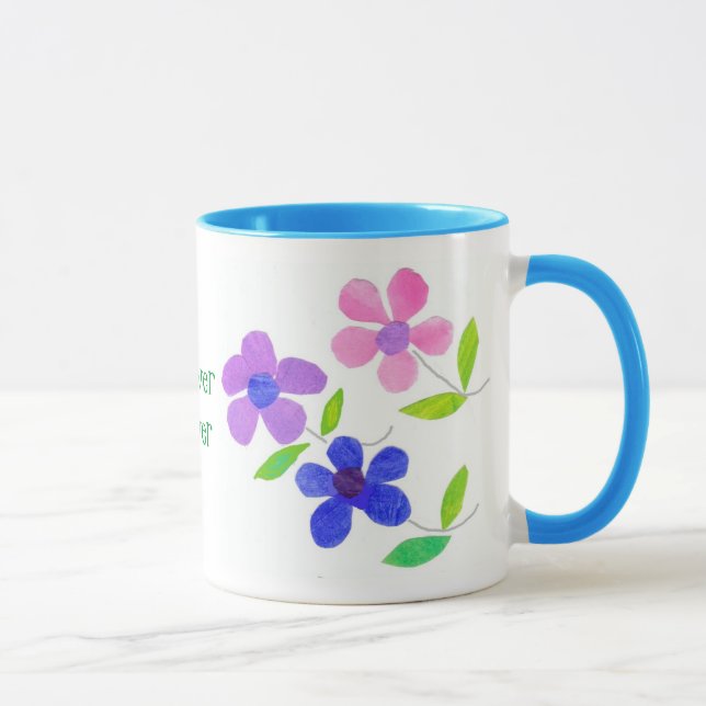Blume Power Tasse (Rechts)