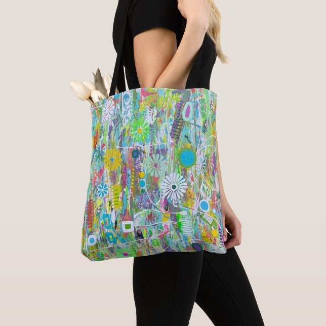 Blume Power Tote Tasche (Von Nahem)