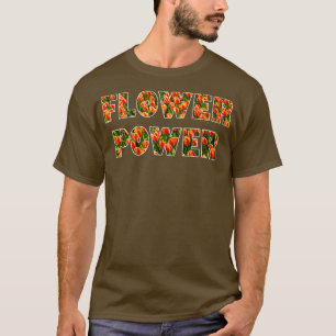 Blume Power Tulips Gardener Florist Botanist T-Shirt