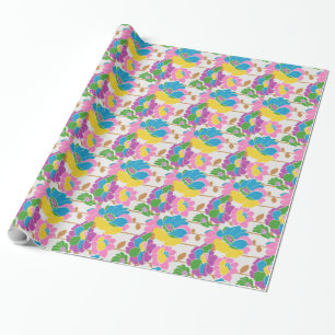 Blume Power Wrapping Paper Geschenkpapier