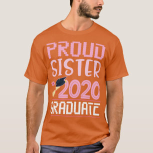 Blume Proud Sister 2020 Graduate Brother Happy S T-Shirt