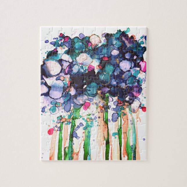 Blume Puzzle (Vertikal)