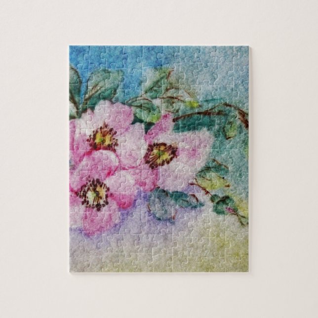 Blume Puzzle (Vertikal)