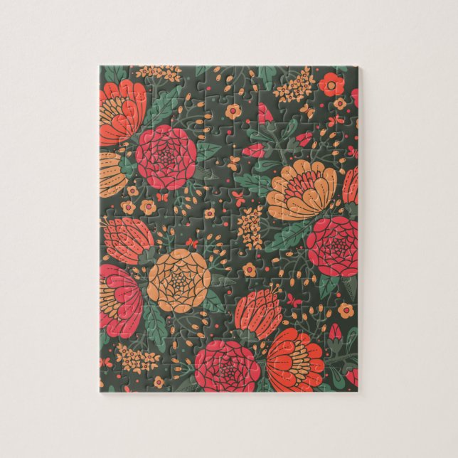 Blume Puzzle (Vertikal)