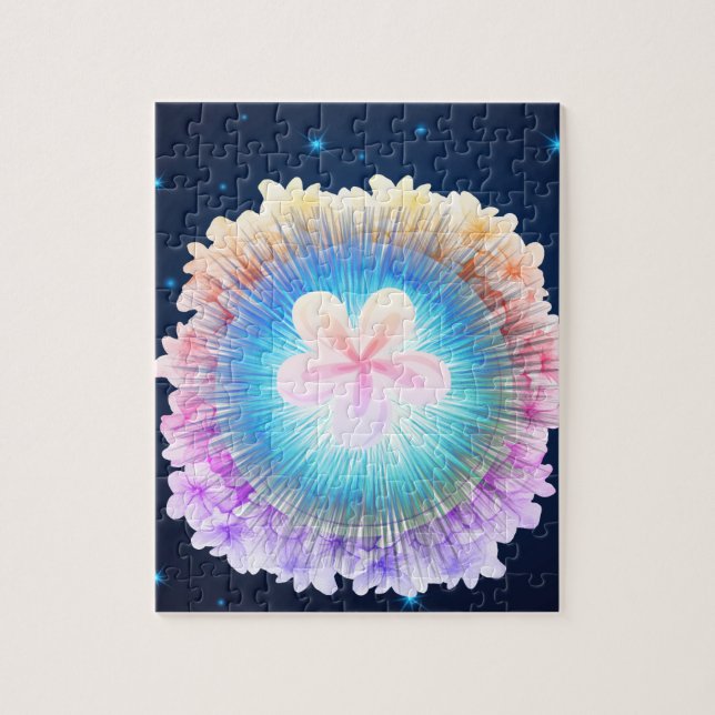 Blume  puzzle (Vertikal)