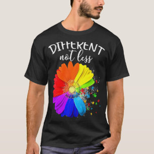 Blume Puzzle Stücke nicht weniger Autismus Awa T-Shirt