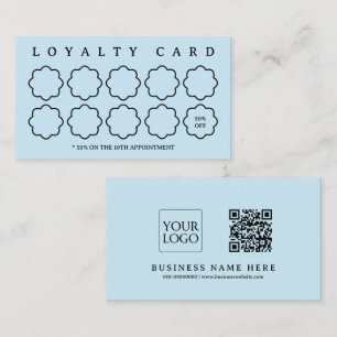 Blume QR Code Café Florist Salon Business Treuekarte