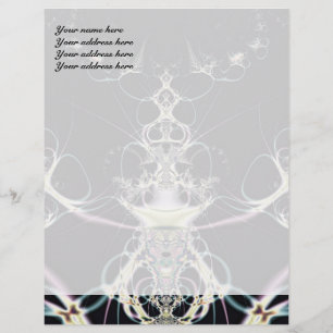 Blume Queen Briefbogen