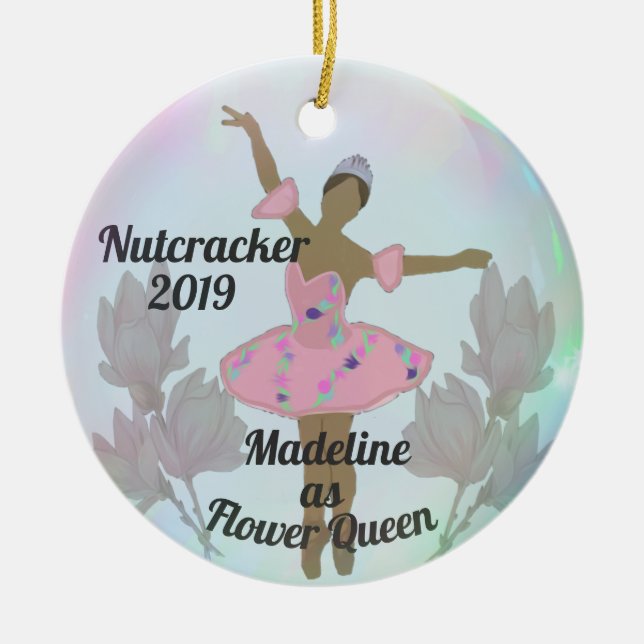 Blume Queen/Dew Drop Nutcracker Ornament (Vorne)