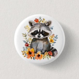 Blume Raccoon Button