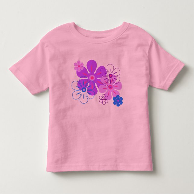 Blume Rain Kleinkinder und Säugling T - Shirt (Vorderseite)