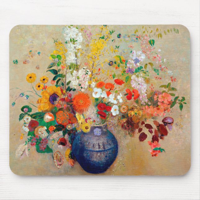 Blume, Redon Mousepad (Vorne)