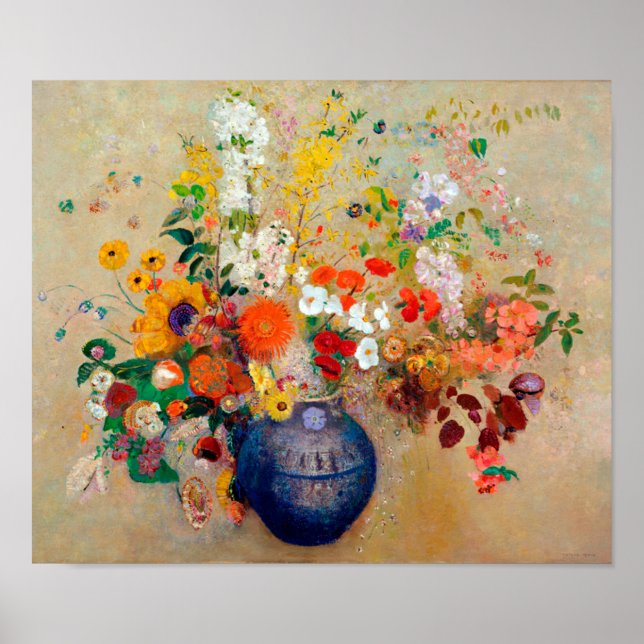 Blume, Redon Poster (Vorne)