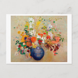 Blume, Redon Postkarte