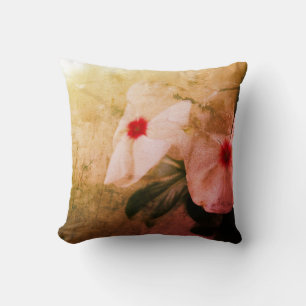 Blume Retro Foto Kissen 41 cm x 41 cm