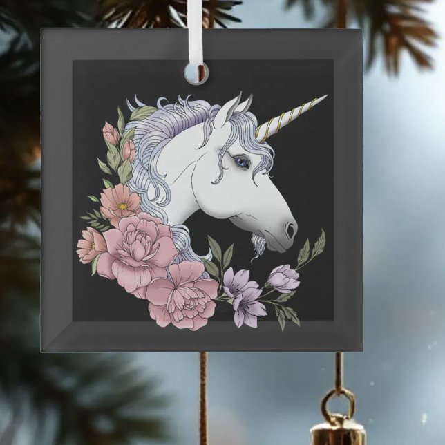 Blume Rosa Rosen Ornament Aus Glas (Von Creator hochgeladen)