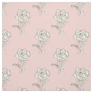 Blume Rose Baby Pink Pasta Blush Stoff