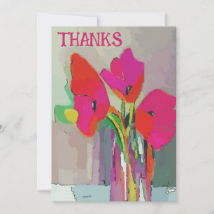 Blume Rot und Blau
