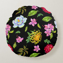 Blume Rundes Kissen