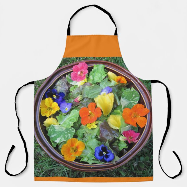Blume Salad Schürze (Vorderseite)