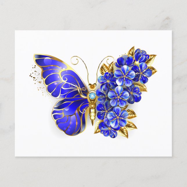 Blume Sapphire Butterfly (Vorderseite)