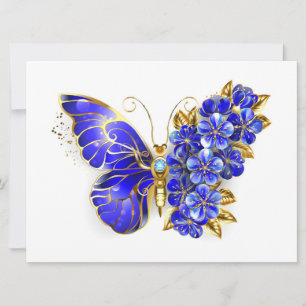 Blume Sapphire Butterfly Ankündigung