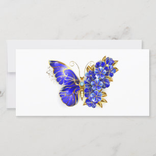 Blume Sapphire Butterfly Ankündigung