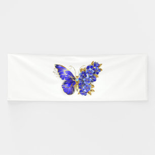 Blume Sapphire Butterfly Banner