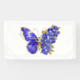Blume Sapphire Butterfly Banner