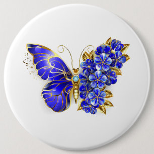 Blume Sapphire Butterfly Button
