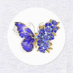 Blume Sapphire Butterfly Etiketten