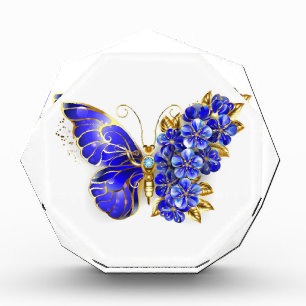 Blume Sapphire Butterfly Fotoblock