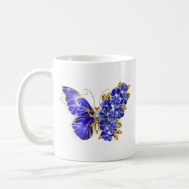 Blume Sapphire Butterfly Kaffeetasse (Links)