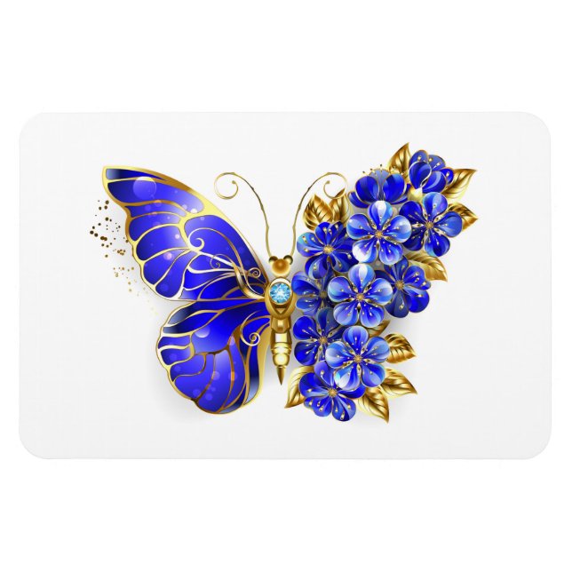 Blume Sapphire Butterfly Magnet (Horizontal)