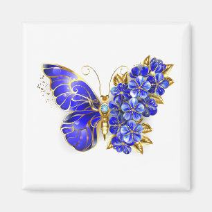 Blume Sapphire Butterfly Magnet