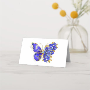 Blume Sapphire Butterfly Platzkarte