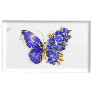 Blume Sapphire Butterfly Platzkartenhalter