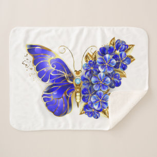 Blume Sapphire Butterfly Sherpadecke