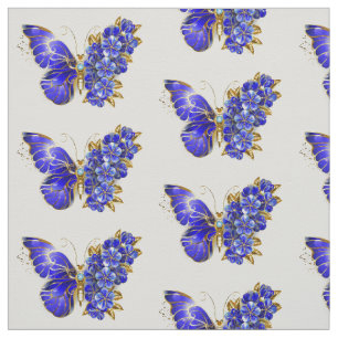 Blume Sapphire Butterfly Stoff