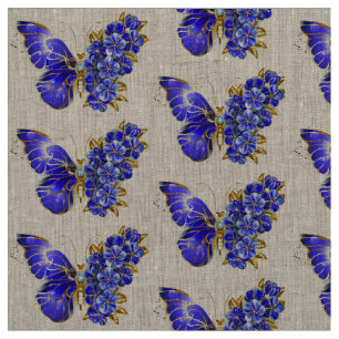 Blume Sapphire Butterfly Stoff