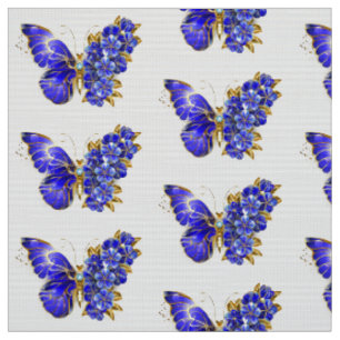 Blume Sapphire Butterfly Stoff