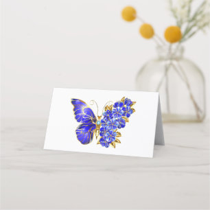 Blume Sapphire Butterfly Treuekarte