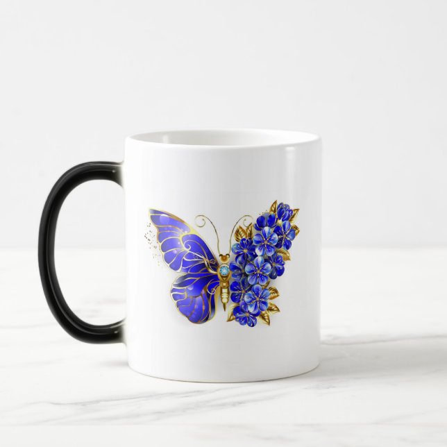 Blume Sapphire Butterfly Verwandlungstasse (Links)