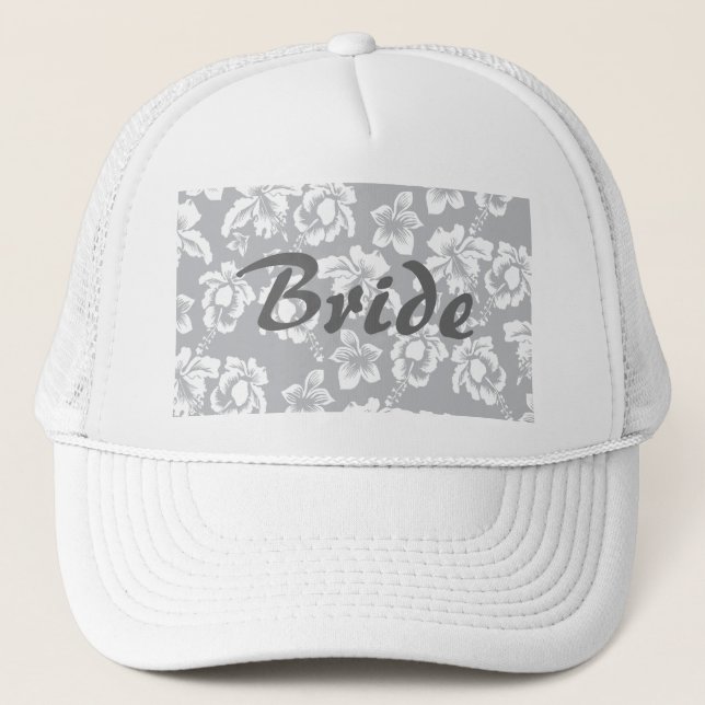 Blume Save the Date/Hochzeit im Herbst Truckerkappe (Vorderseite)