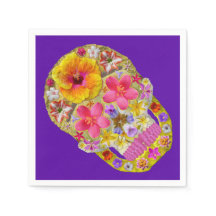 Blume Schädel 4 - tropisch