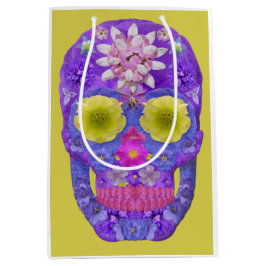 Blume Schädel 5 Mittlere Geschenktüte