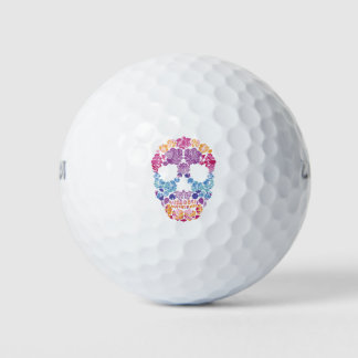 Blume Schädel, Zuckerschädel Golfball