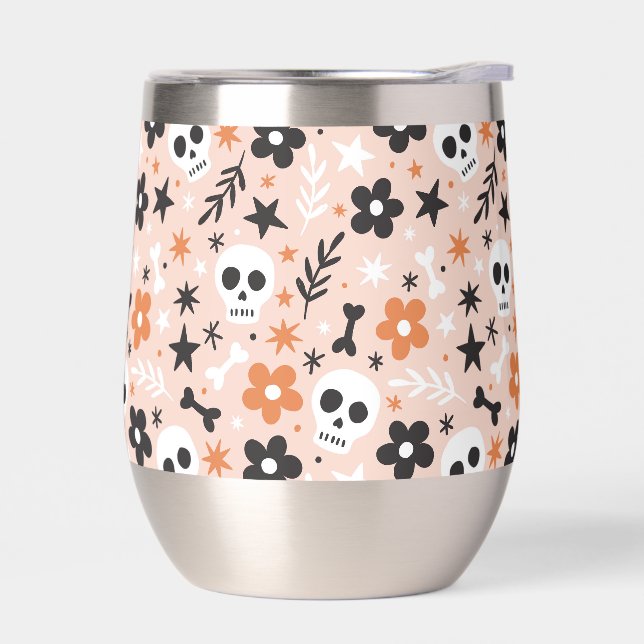 Blume Schädelmuster (Links)