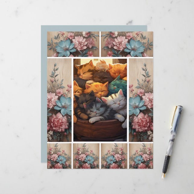 Blume Schattenweichlichthintergrund (Vorderseite/Rückseite Beispiel)